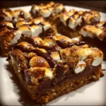 S'mores cookie bars