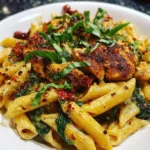 Spicy Tuscan chicken pasta recipe