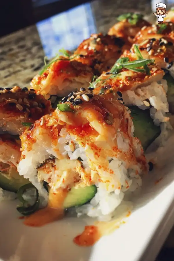 Spicy crab roll