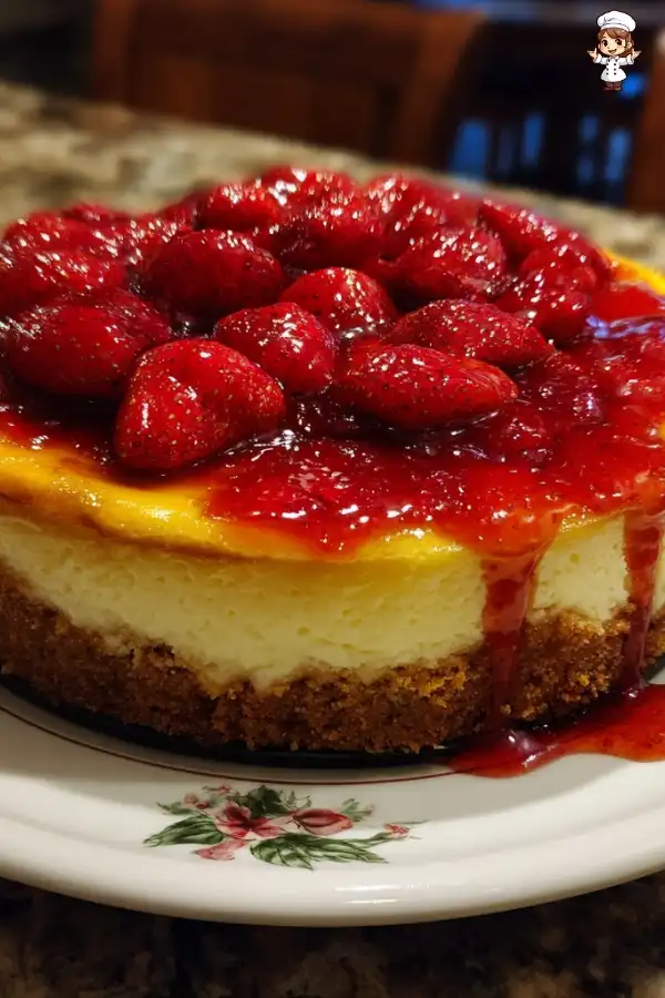 Strawberry cheesecake recipe