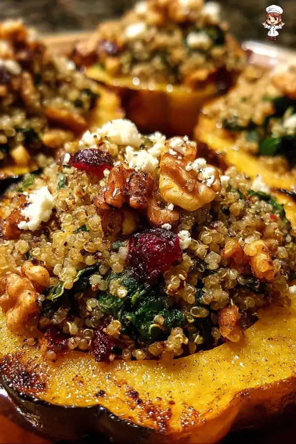 Stuffed acorn squash recipe