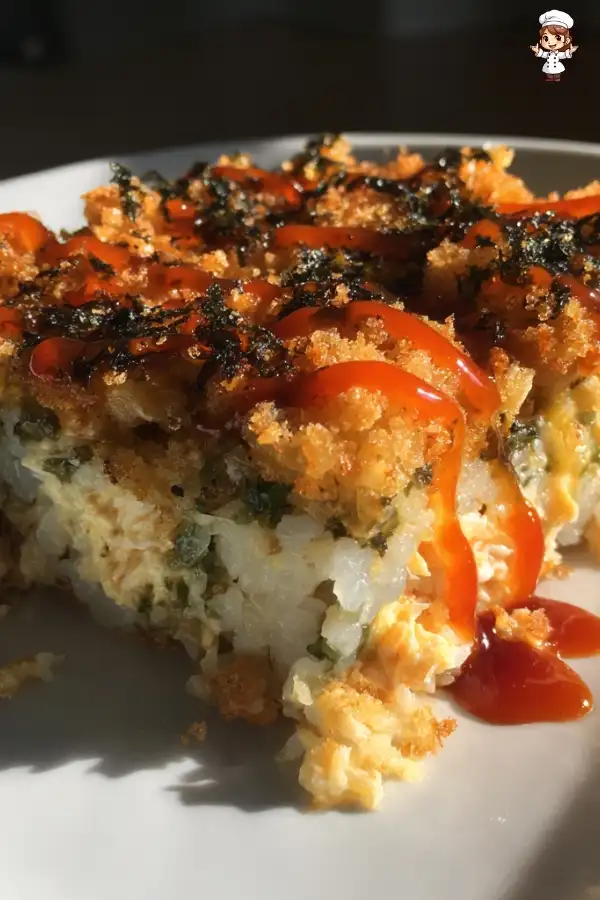 Sushi bake casserole recipe