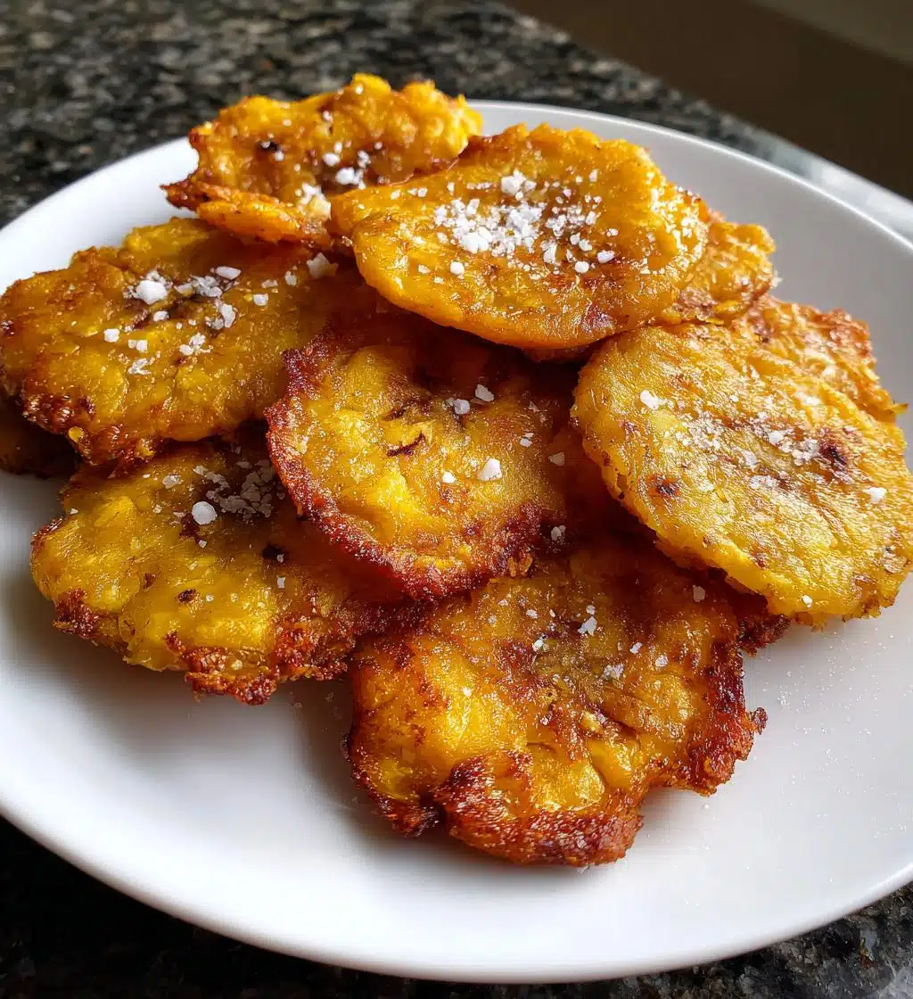 air fryer tostones - detail 1