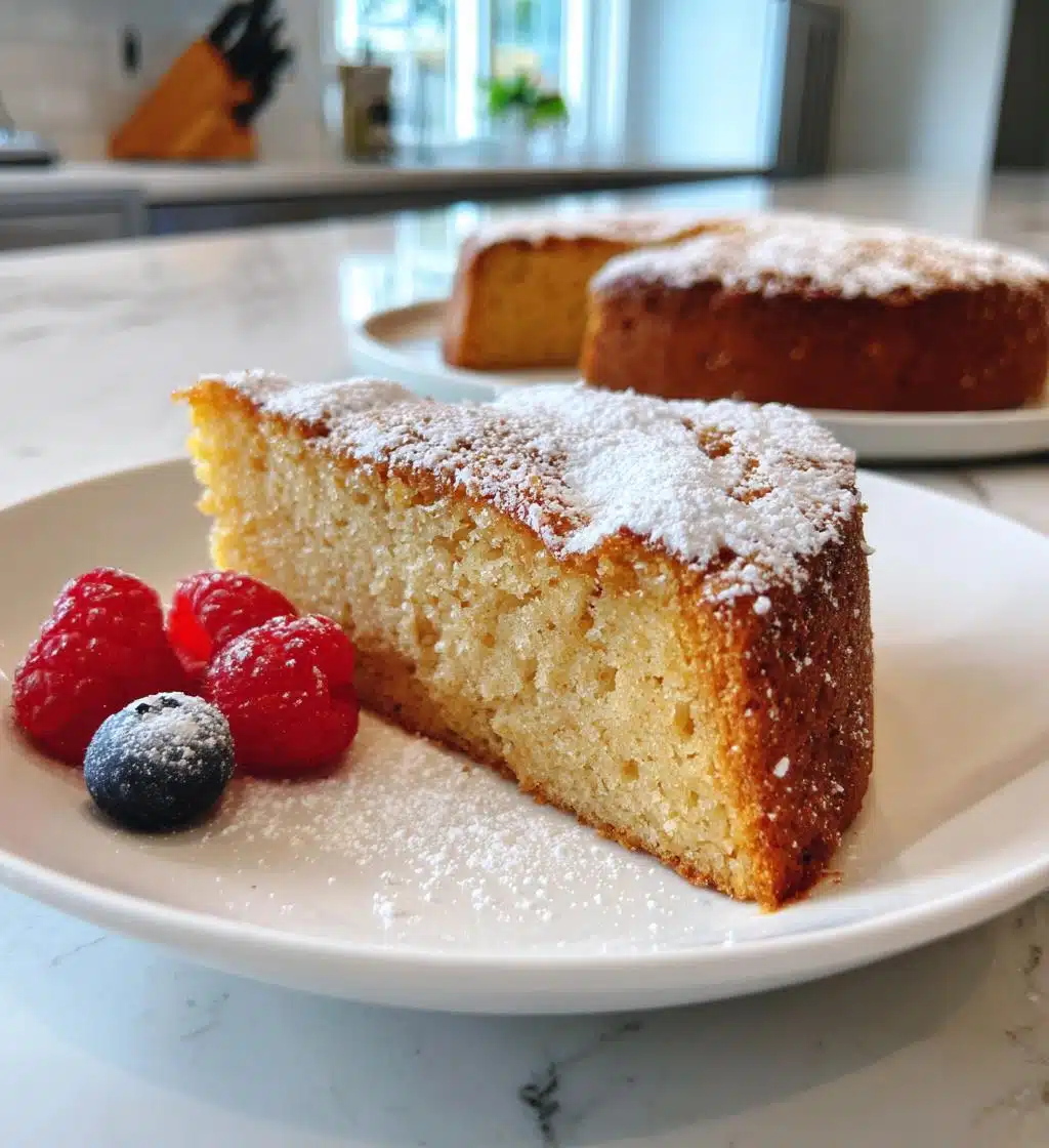 almond butter cake - detail 1