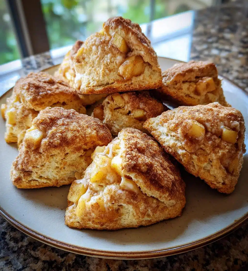 apple cinnamon scones recipe - detail 1