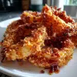 baked bbq onion rings