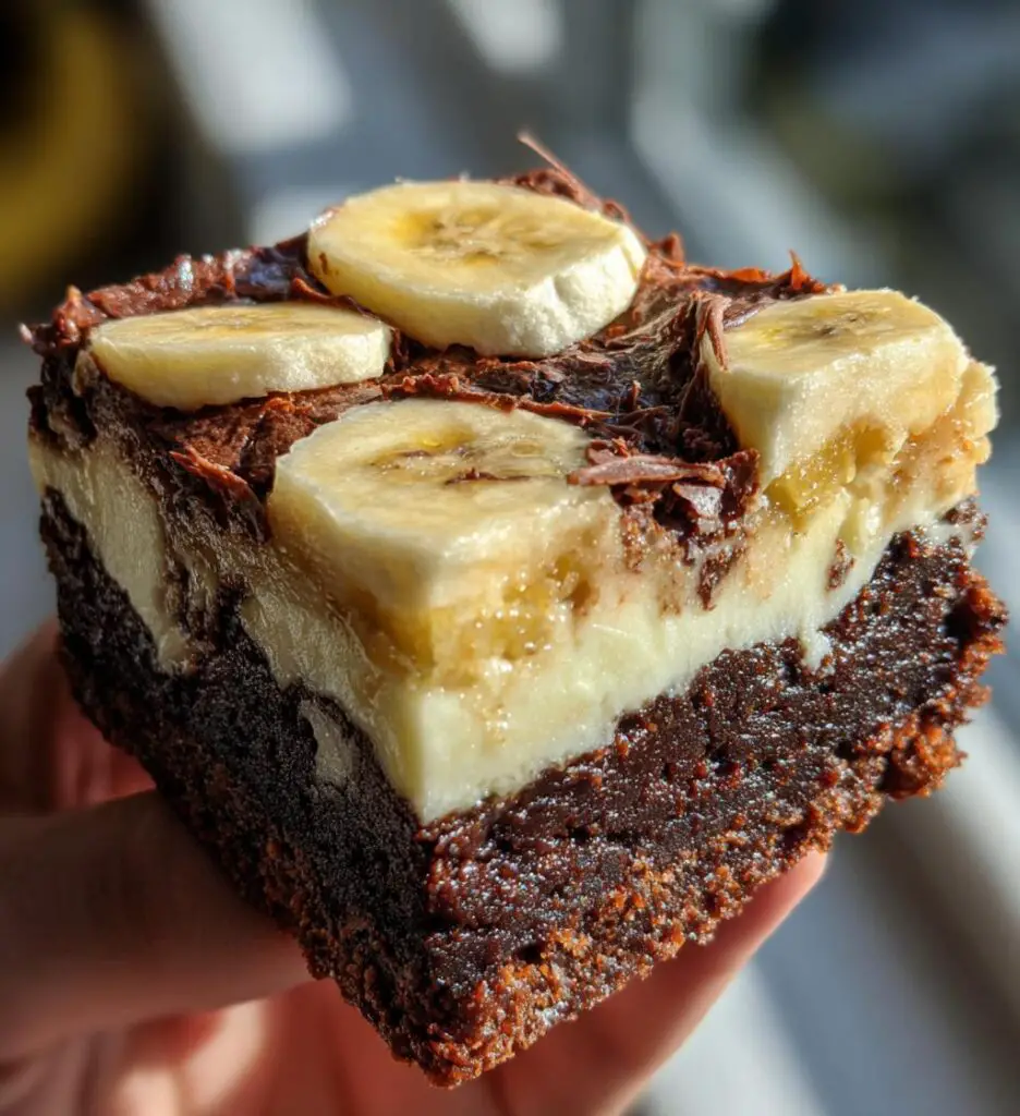 banana pudding brownies