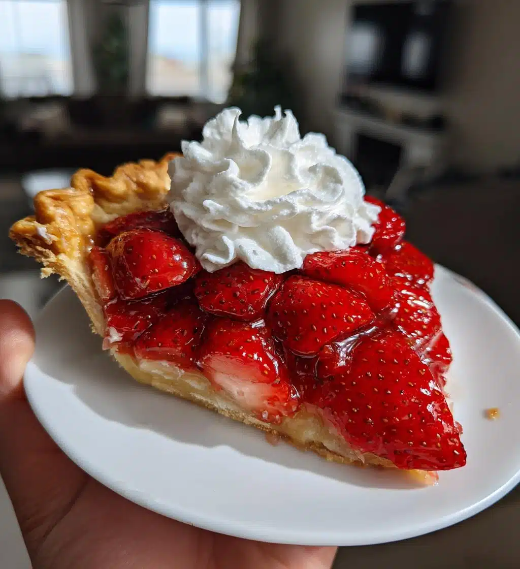 big boys fresh strawberry pie - detail 1