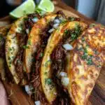 birria quesadillas tacos