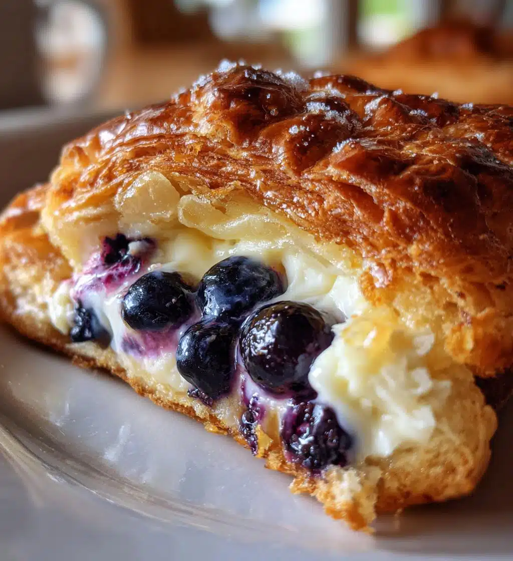 blueberry cream cheese danish - detail 1
