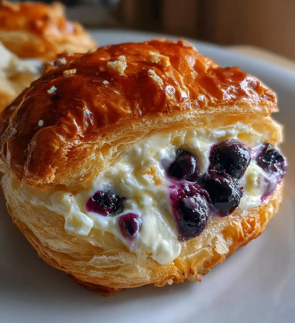 blueberry cream cheese danish
