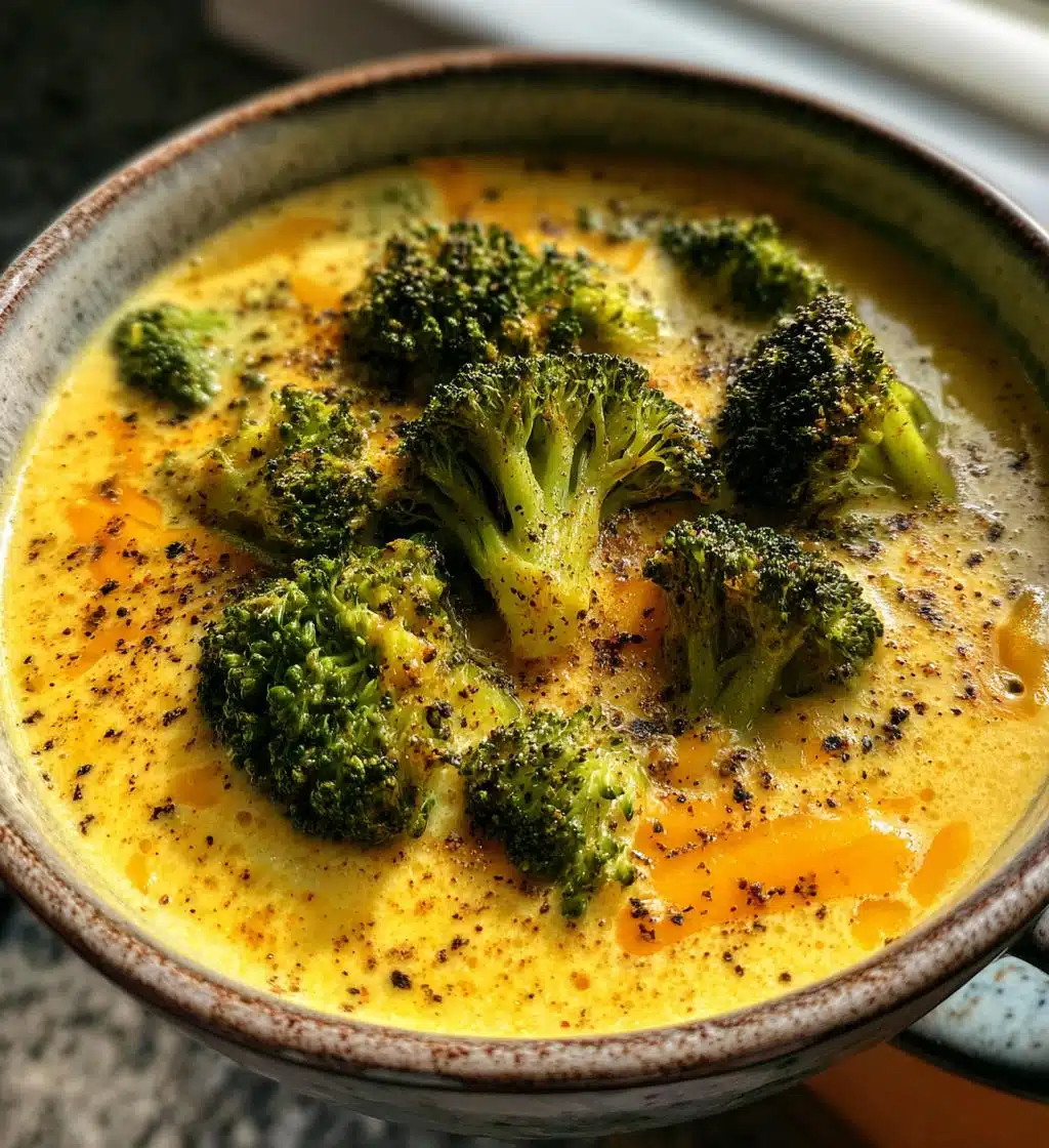 broccoli cheddar soup recipe - detail 1