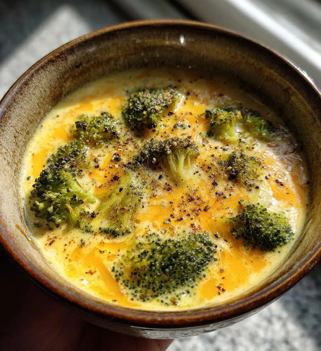 broccoli cheddar soup recipe