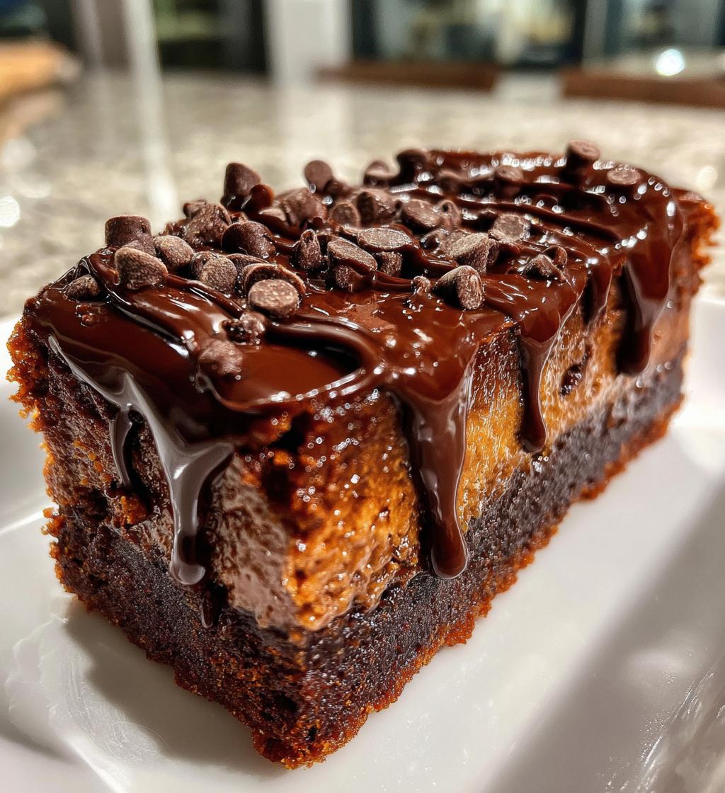 brownie bottom chocolate cheesecake - detail 1