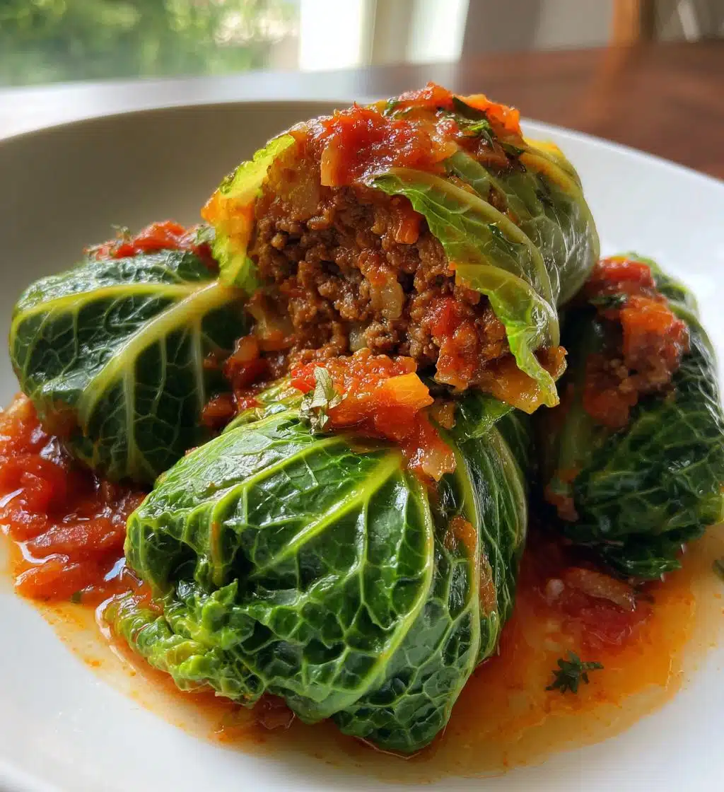 cabbages rolls - detail 1