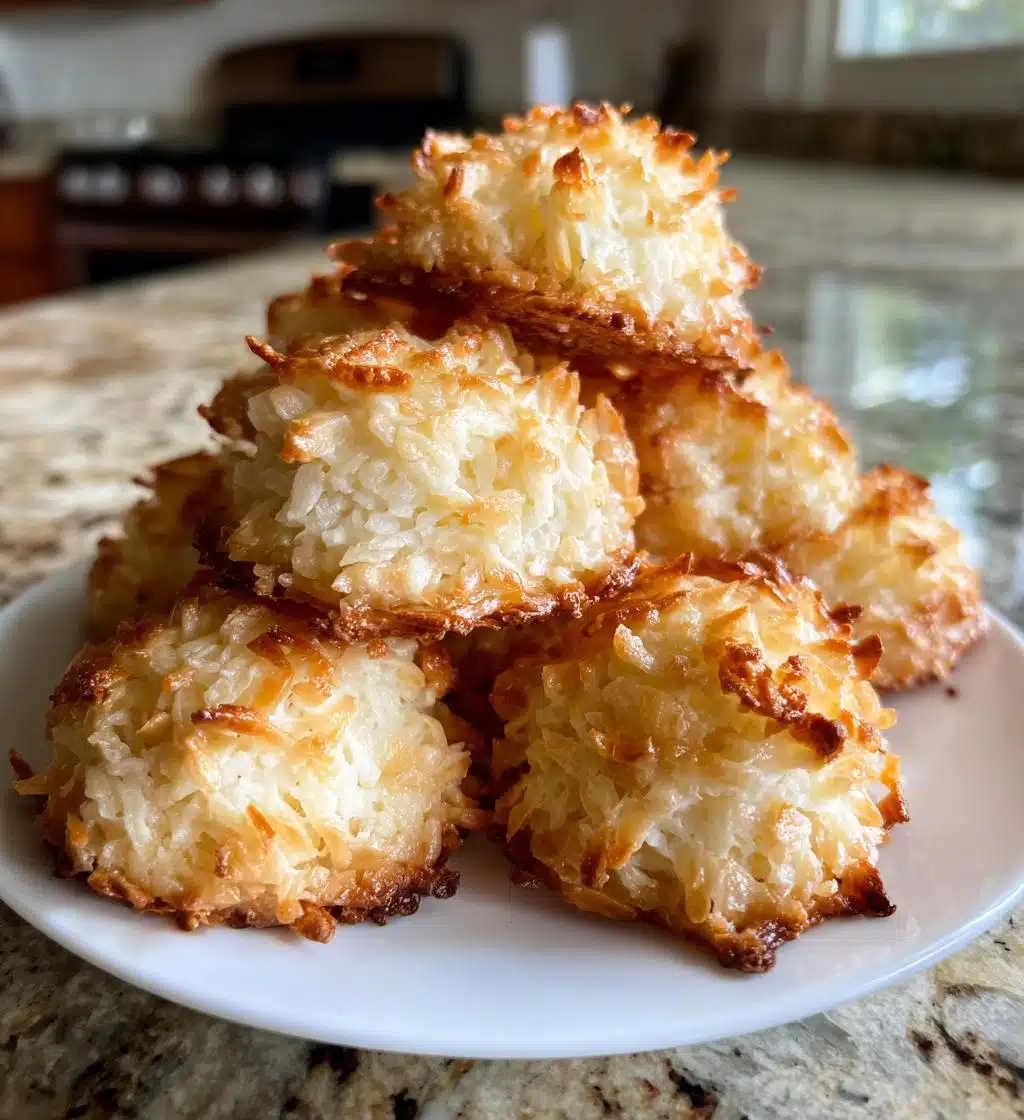 caconut macaroons - detail 1