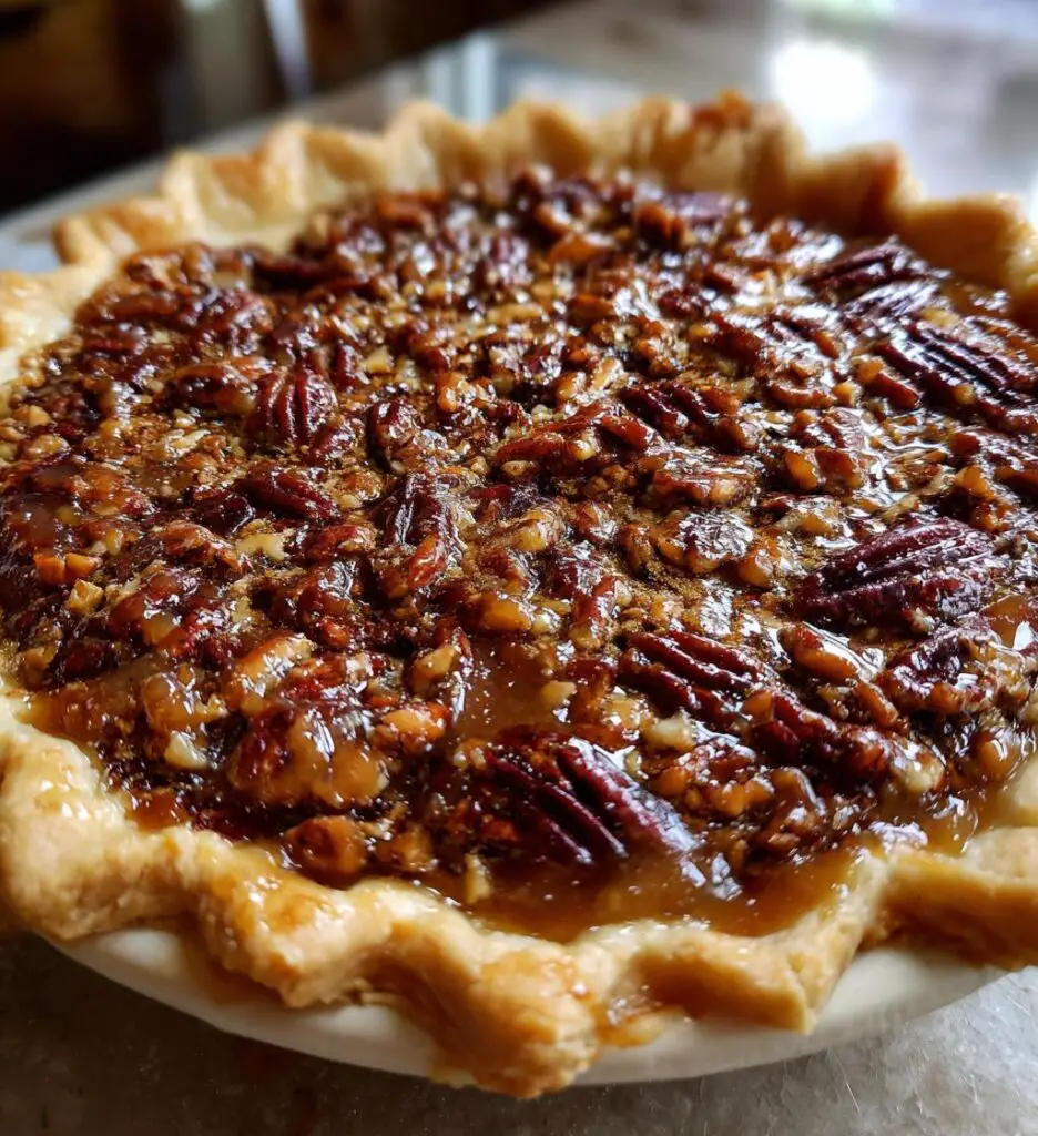 caramel pecan delight pie