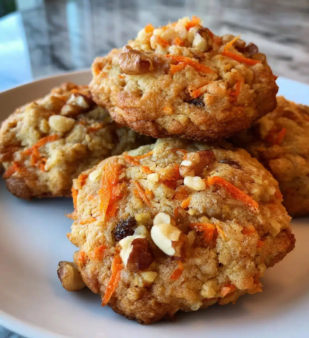 carrot cake cookies - detail 1