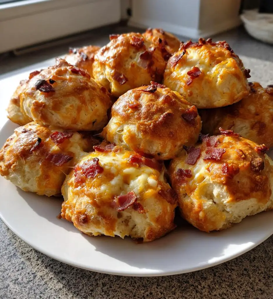 cheese and bacon bread rolls