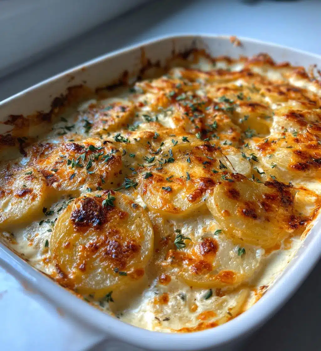cheesy scalloped potatoes recipe - detail 1