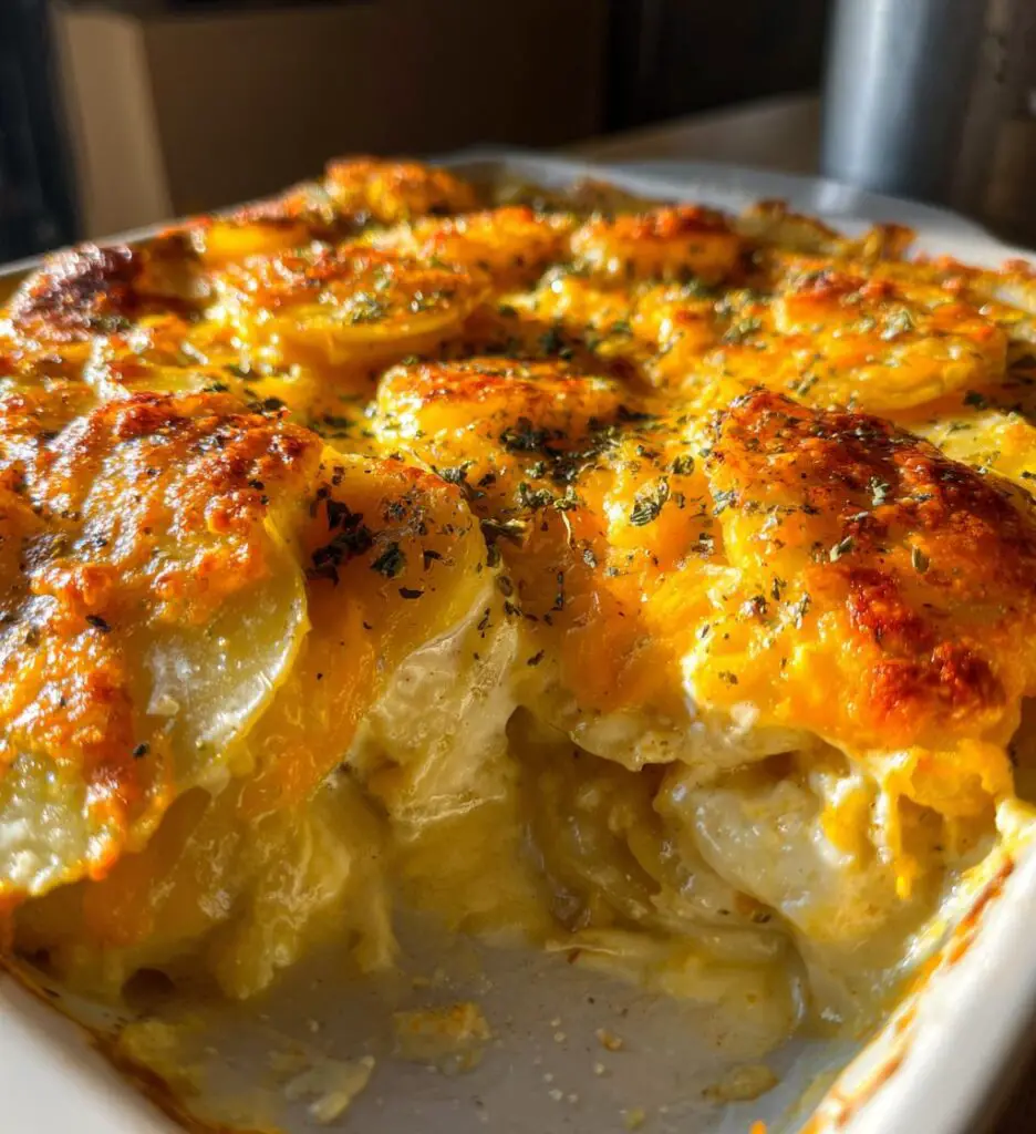 cheesy scalloped potatoes recipe