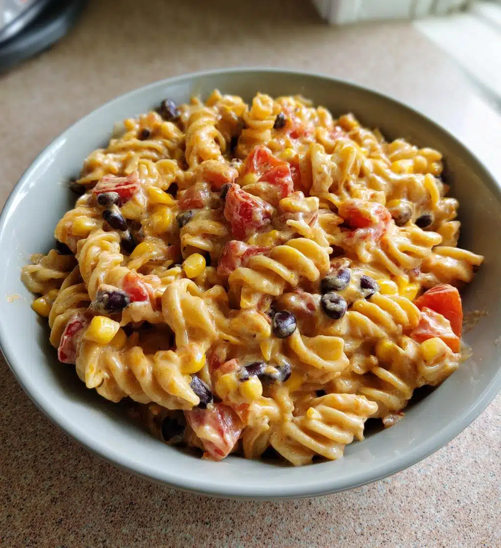 cheesy taco cream cheese pasta