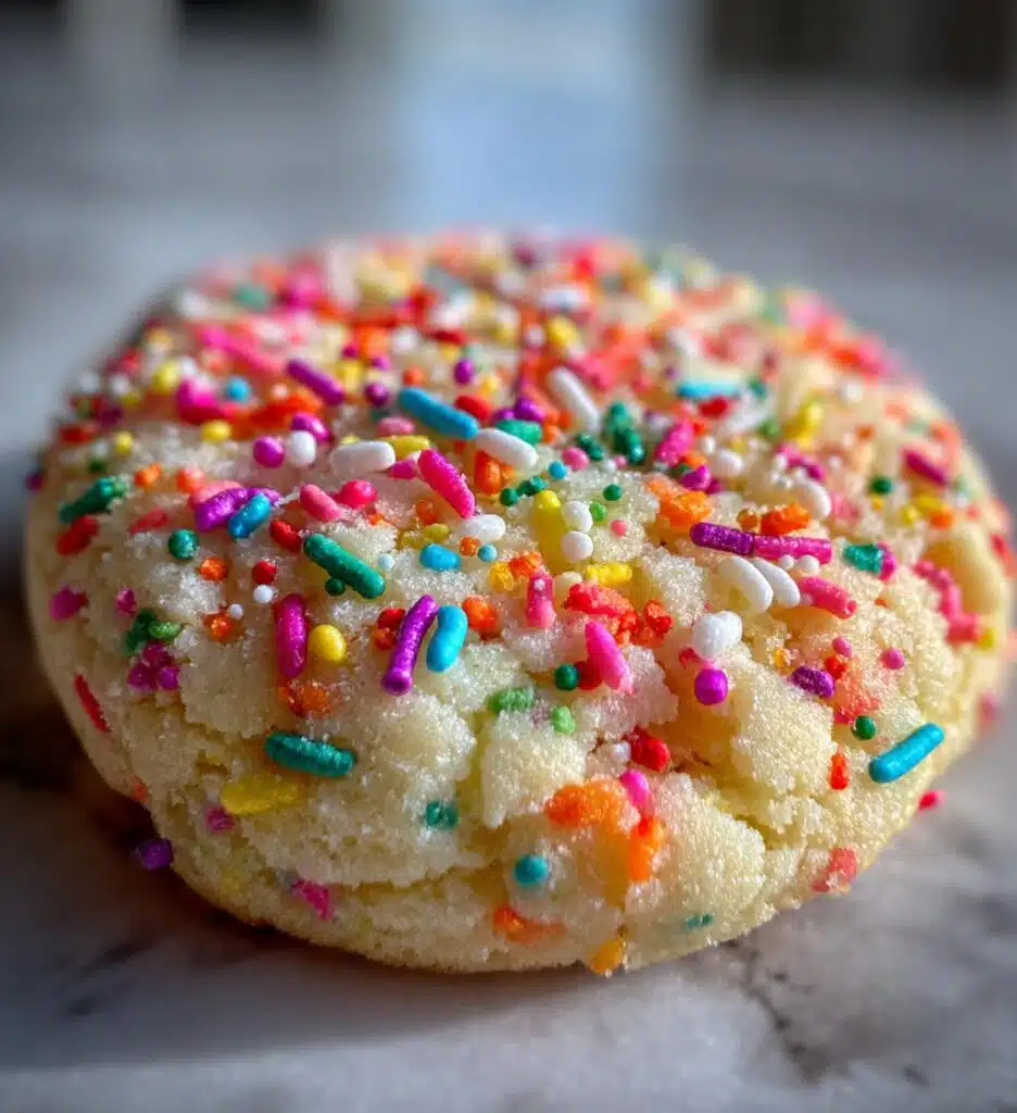 chewy sprinkles cookies