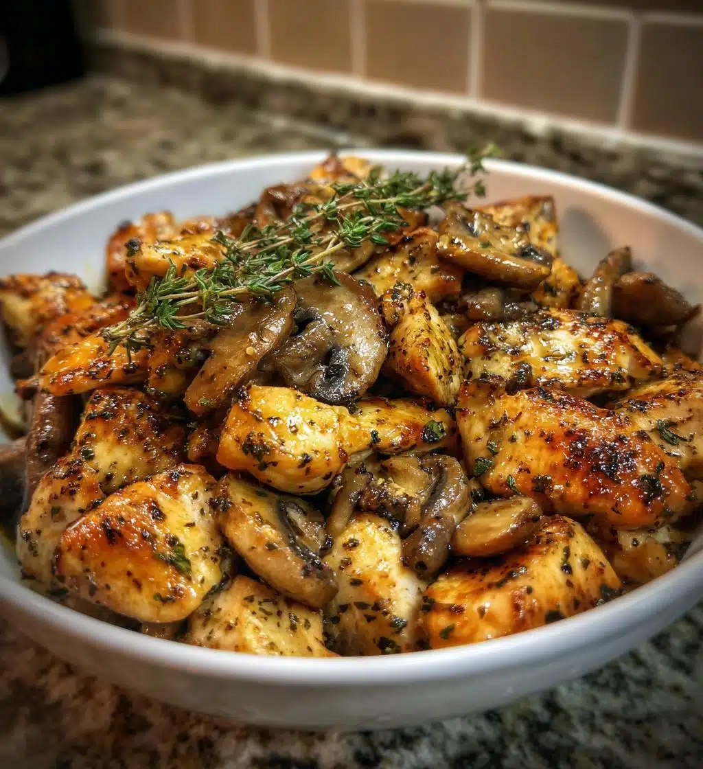 chicken and mushroom