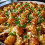 chicken bacon ranch tater tot casserole