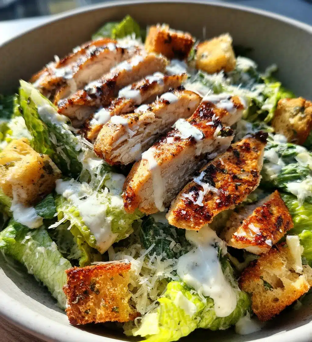 chicken caesar salad