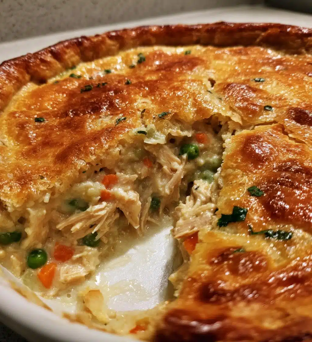 chicken pot pie casserole