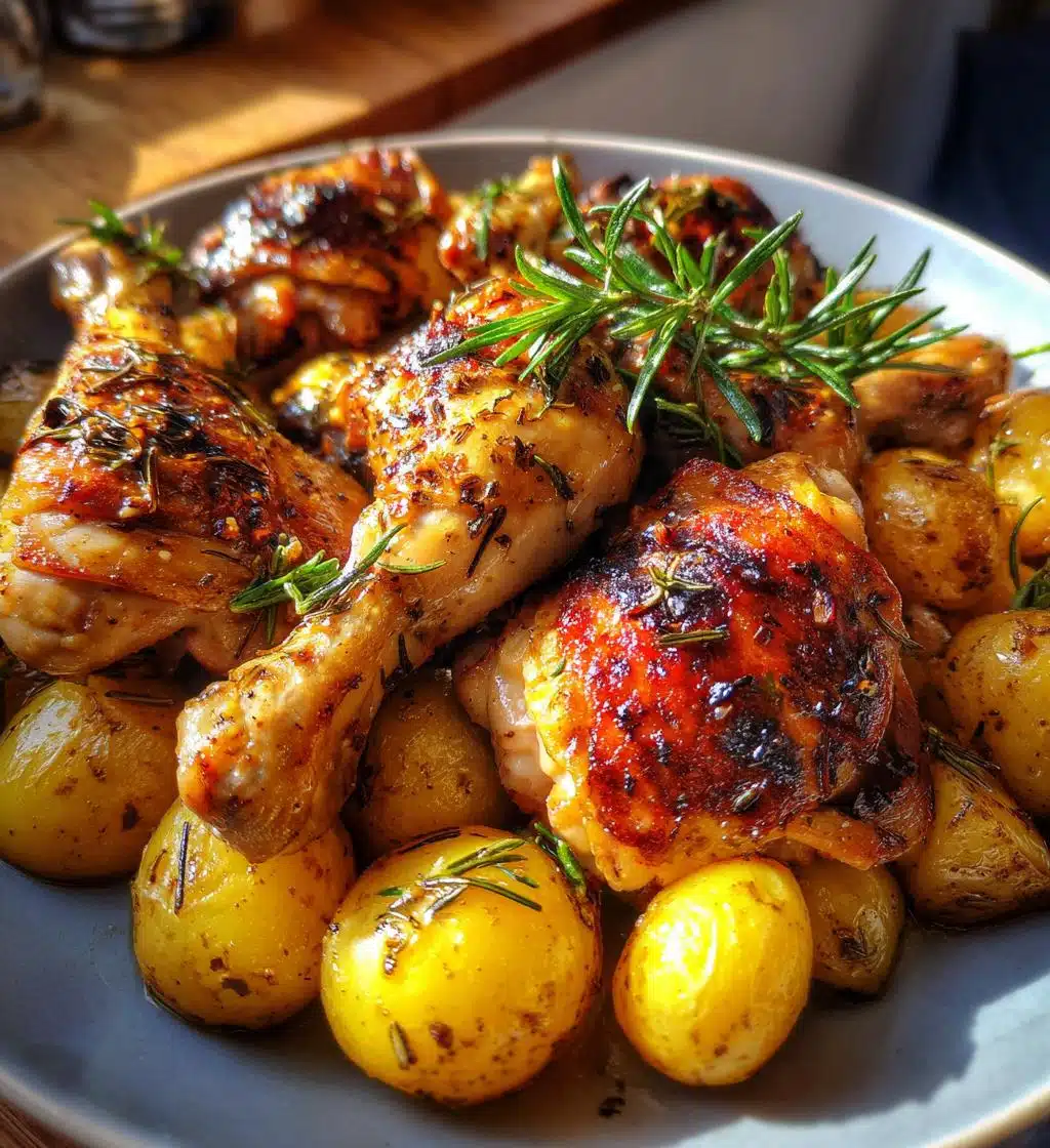 chicken vesuvio - detail 1