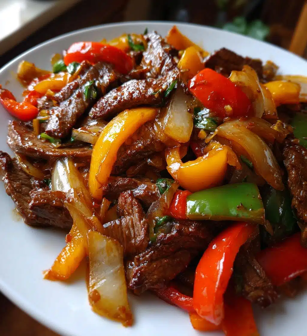 chinese onion pepper steak