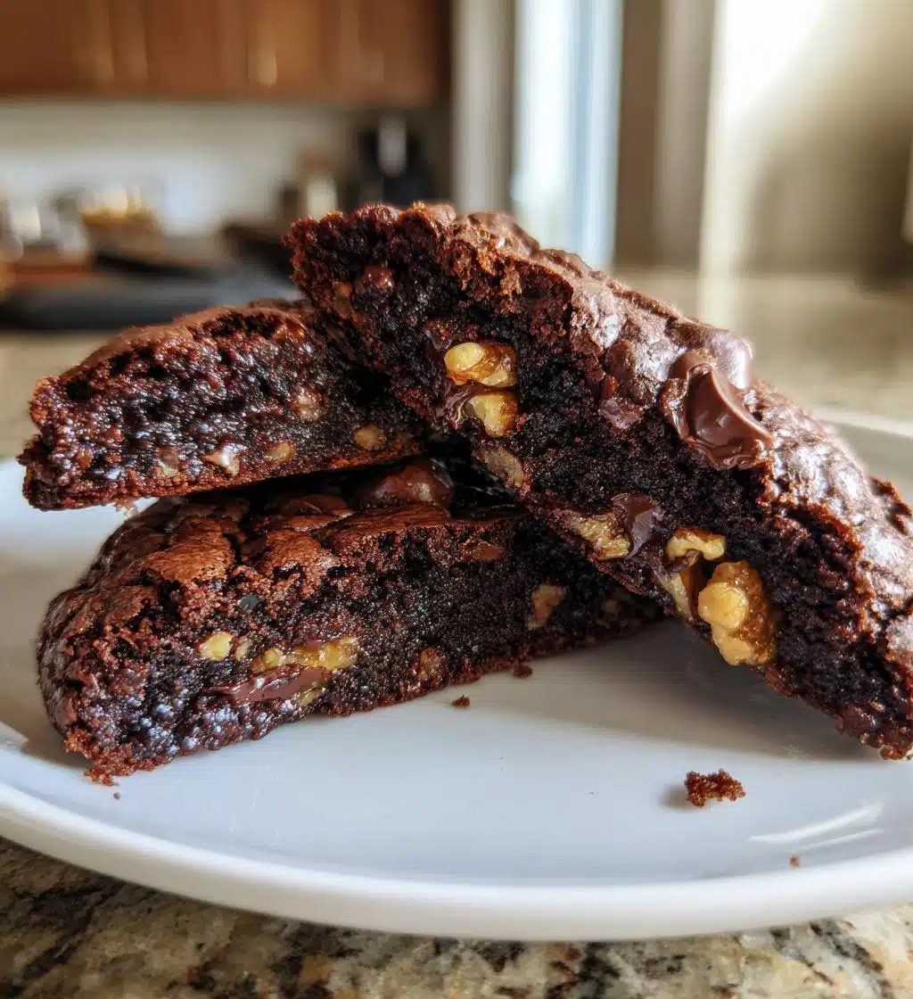 christmas brownie cookies
