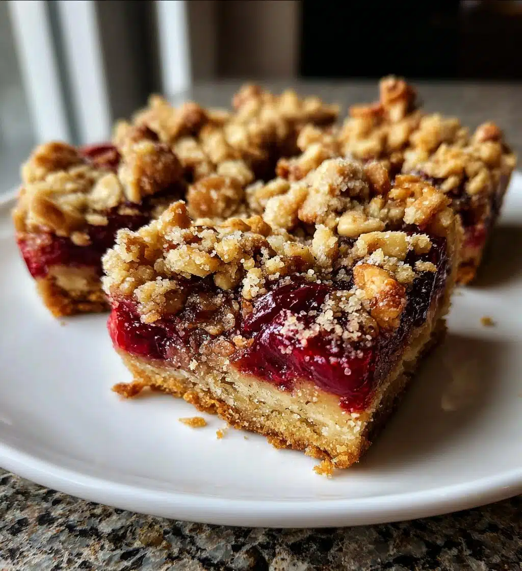 christmas cherry bars