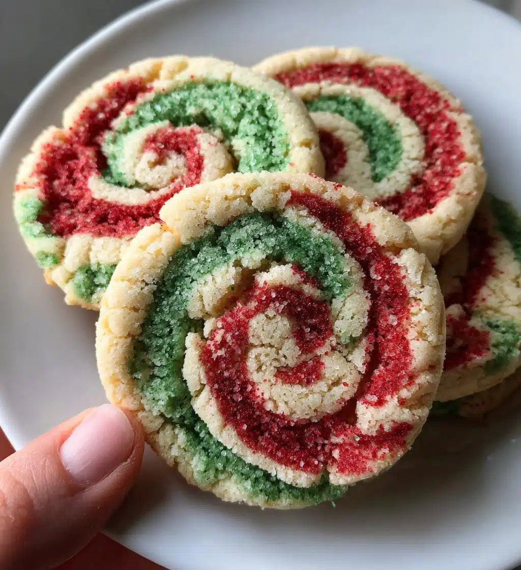 christmas pinwheel cookies