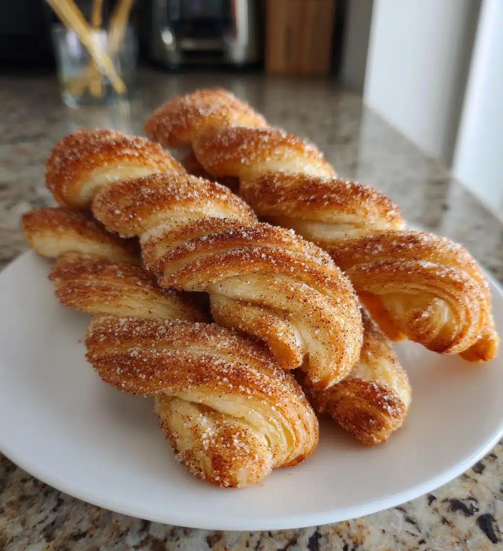 cinnamon twist pastries - detail 1
