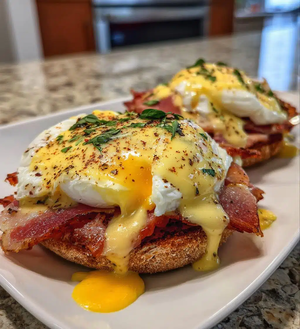 classic eggs benedict - detail 1