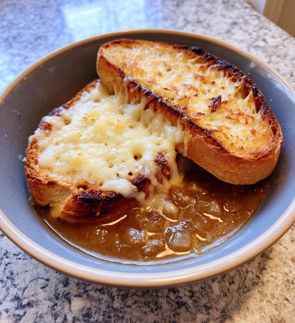 classic french onion soup - detail 1