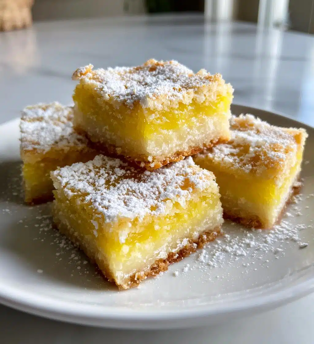 classic lemon bars - detail 1