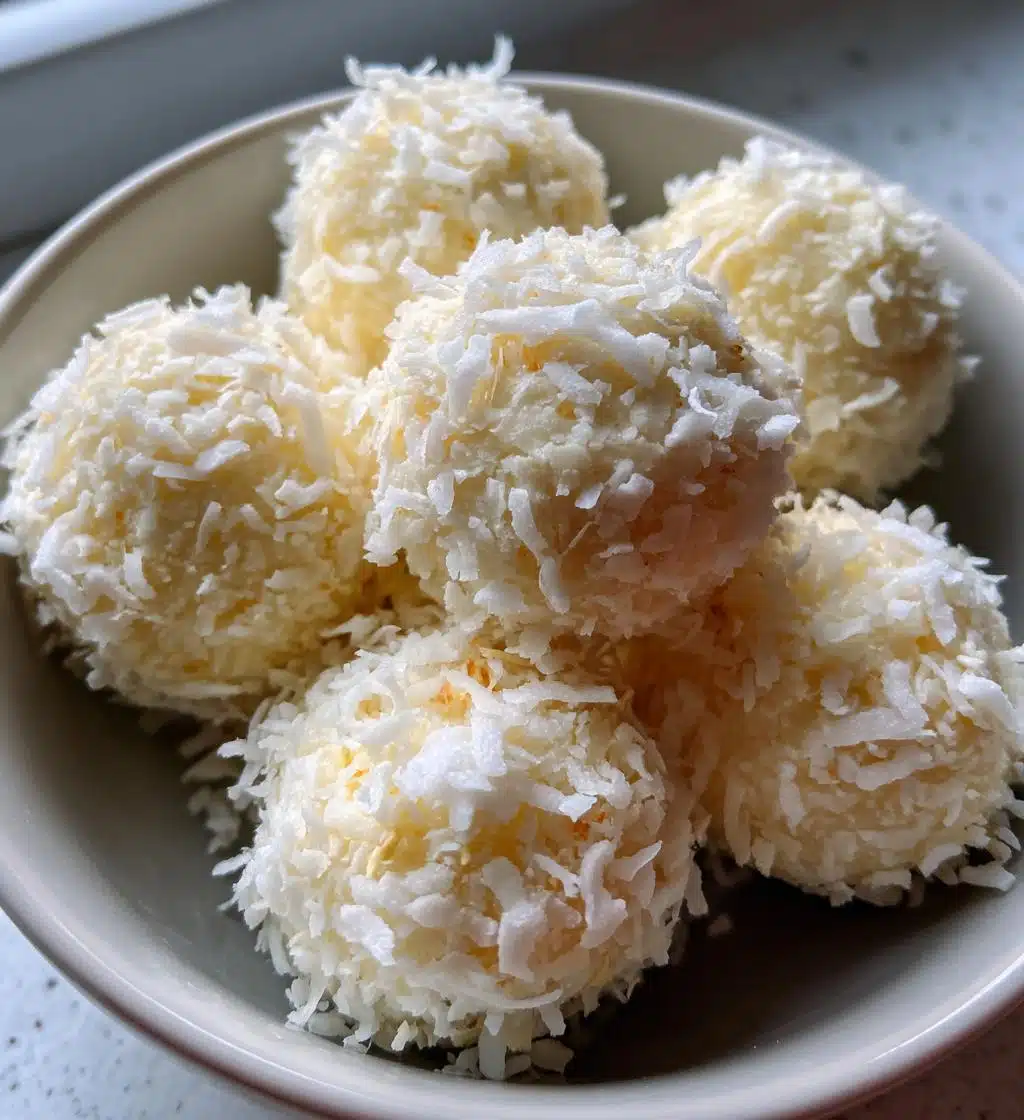 coconut cream balls