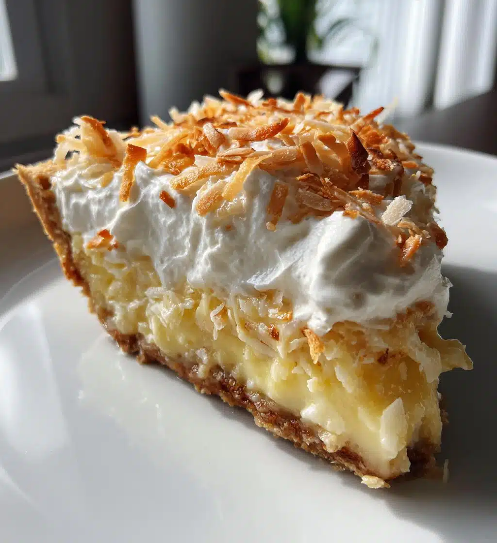 coconut cream pie