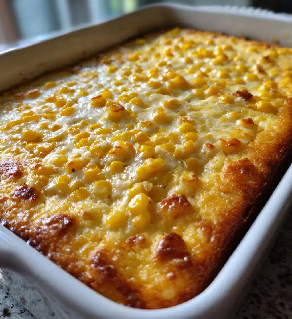 corn casserole - detail 1