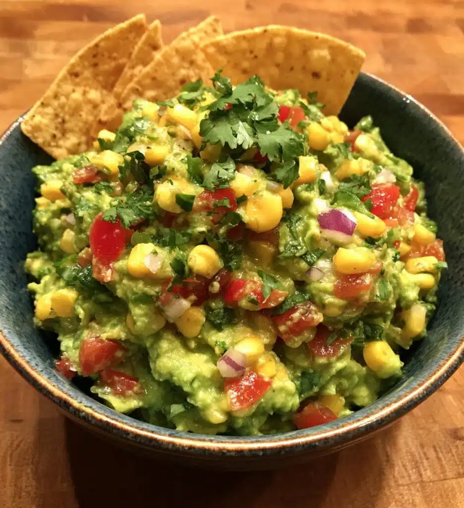 corn guacamole
