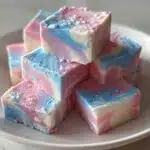 cotton candy fudge