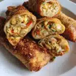 crab cake egg rolls