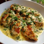 creamy garlic chicken