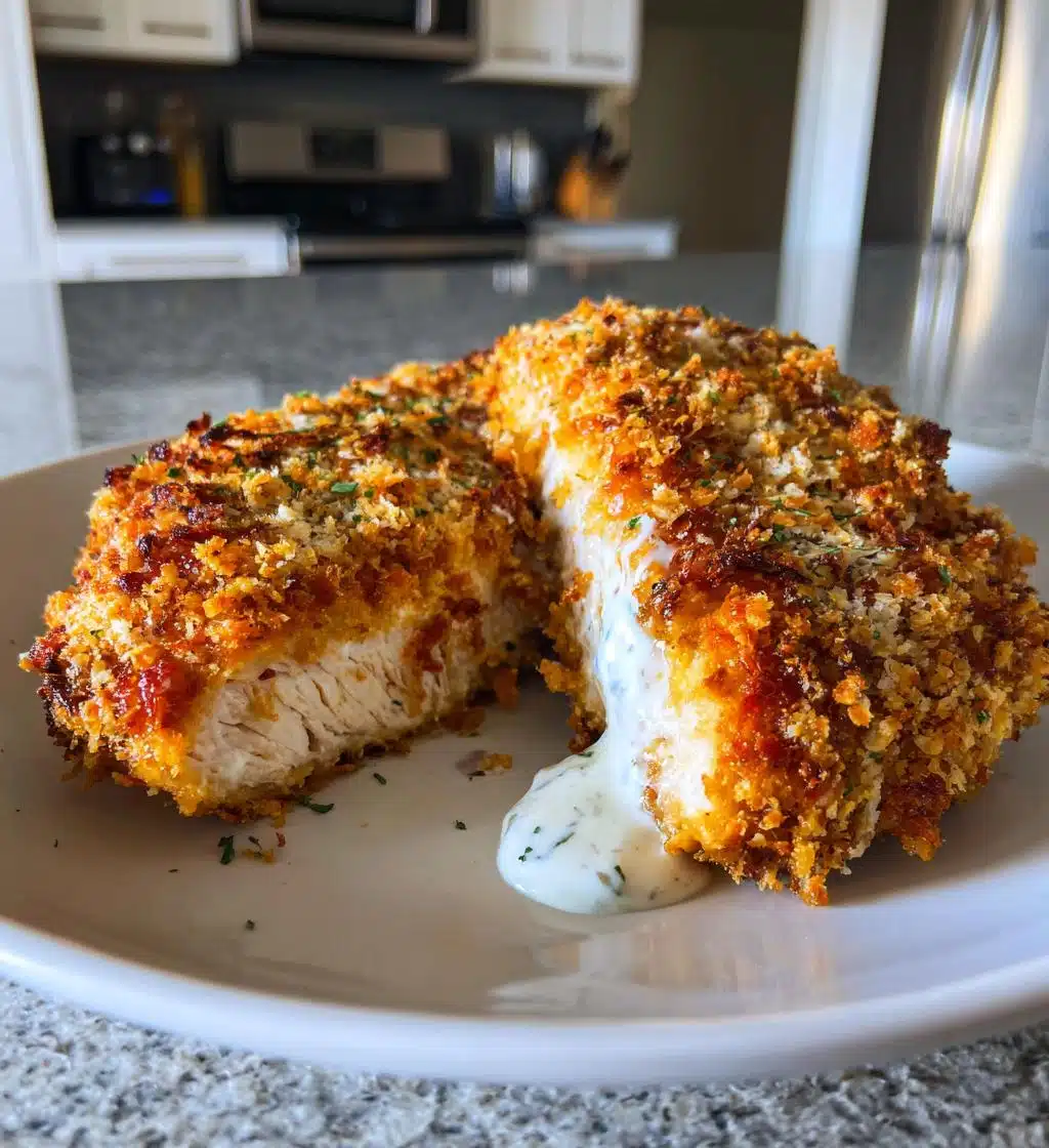 crispy baked ranch chicken - detail 1