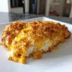 crispy cheddar chicken baked