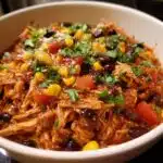 crock pot chicken taco chili